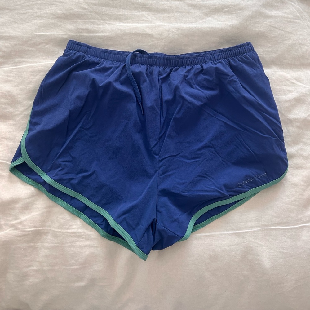 Outdoor Voices Royal Blue Active Shorts